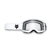 Fox Racing main goggle front view showing wide viewport and clear sightlines
