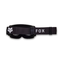 Fox Racing close-up of mirrored lens highlighting clear optics and glare control