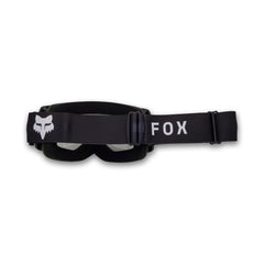 Fox Racing main goggles side profile with strap for secure helmet fit