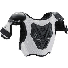 Fox Racing Peewee Titan close-up of strap system for quick adjusted secure fit