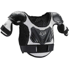 Fox Racing Peewee Titan chest guard front view showing coverage and lightweight fit
