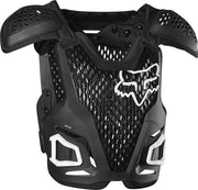 Fox Racing R3 front view showing chest coverage and airflow benefit