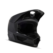 Fox Racing V Core MIPS front view showing matte black finish and balanced protection