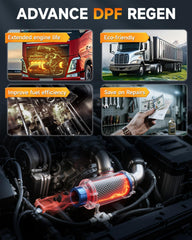 FOXWELL HD500 rear connectors and ports for versatile adapter hookups and durability
