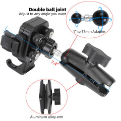 FPN 1" ball adapter detail showing compatibility with RAM mounts