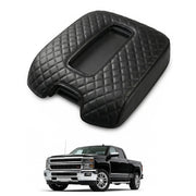 FQMY front view of console cover showing sleek fit and renewed interior appeal