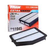 Fram CA11945 front packaging showing model and fitment, clear part identification benefit