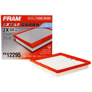 FRAM CA12295 front packaging showing product and fitment benefit