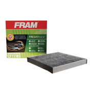 FRAM Fresh Breeze CF11183 front view showing fit and shape for proper replacement