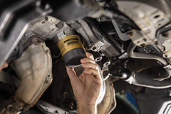 FRAM silicone anti-drainback valve detail preventing dry starts and protecting engine