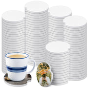 Frienda front view of 100-piece blank pack showing clean white inserts and quantity benefit