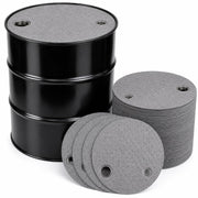 Frienda pack of 25 drum-top pads front view shows quantity and gray color benefit