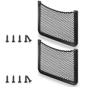 Frienda front view of framed bungee net pocket showing compact design and tidy storage benefit