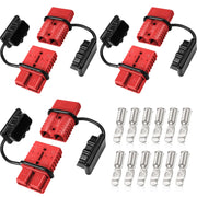 Frienda front packaging showing six 175A quick connect plugs and benefits