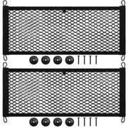 Frienda front packaging showing two nets and included hardware for organized storage