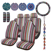 Frienda front seat covers stripe style protecting seats and refreshing cabin