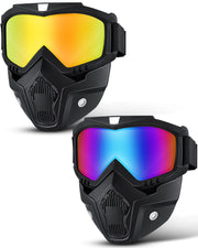 Frienda goggles front packaging showing full set and colorful finish for clear protection