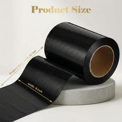 Frienda close-up of tape roll edge highlighting durable polyethylene and long-lasting strength