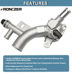 FRONEZER close-up aluminum finish highlighting corrosion resistance