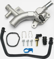 FRONEZER front view of complete coolant outlet kit showing assembled parts and benefit quick replacement