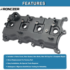 FRONEZER valve cover gasket and spark plug tube seals laid out for complete replacement