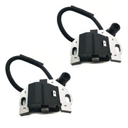 Fudoray ignition coil front view showing compact flange and mounting holes for easy replacement