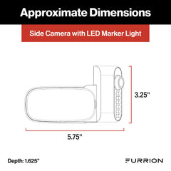 Furrion close-up of camera lens delivering crisp image detail