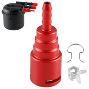 FUSCH front view connector showing durable aluminum body and fit