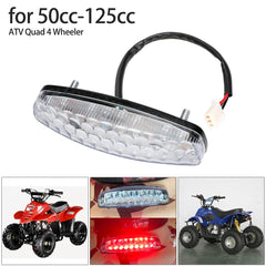 FVRITO tail light close-up with red LEDs for clearer brake signaling