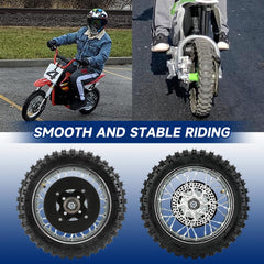 FVRITO 140mm disc rotor side view illustrating correct brake fitment and safety