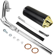 FVRITO front view showing full exhaust kit and easy replacement benefit