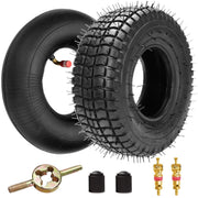 FVRITO front view of tire and tube kit showing included parts and quick replacement benefit