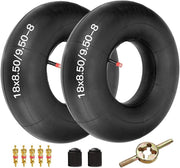 fvrito front view of packaged inner tubes showing two-tube set and included parts for fast replacement