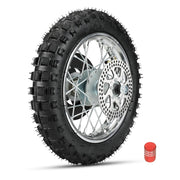 FVRITO rear wheel front profile showing complete assembly and ready-to-install benefit