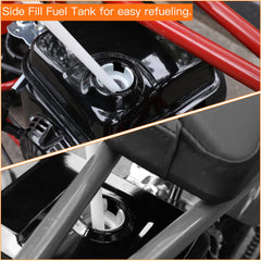 FVRITO stainless cap close-up highlighting corrosion resistance and easier refueling