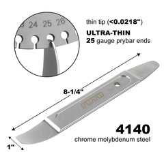 FWTW close-up of ultra-thin tip showing precise edge for tight seam access benefit