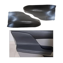 FZJDSD front view of armrest covers showing neat fit and color benefits