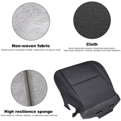 FZJDSD seat cover installed in vehicle restoring interior appearance
