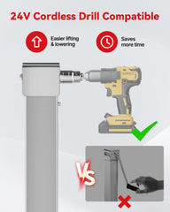 FZZD drill socket close-up demonstrating fast powered operation benefit