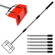 GADFISH front view extension handle showing full assembled length and benefit of extended reach