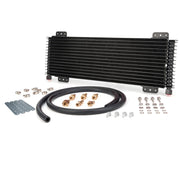 Gagsu front view of cooler kit showing compact core and mounting points for efficient fit