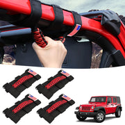 GAIZON front view of 4 pack grab handles showing complete set and packaging benefit