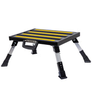 GarfatolRv front view showing platform and sturdy frame for reliable access