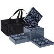 GarfatolRv front view of 10-pack leveling blocks showing compact kit and benefits