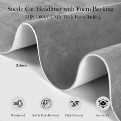 Garifon close-up suede microfiber texture highlighting soft touch and refined appearance