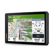 Garmin zūmo XT3 front display showing navigation and benefit of clearer directions