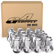 GAsupply chrome lug nuts front packaging showing complete 16-piece set and benefit of organized storage