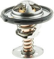 Gates 33963 front view showing thermostat profile and green stripe, ensures correct replacement fit