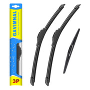 Gavimnal front packaging showing included 16" and 12" blades and warranty
