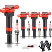 GBTAD front packaging showing coil and spark plug kit for simple replacement